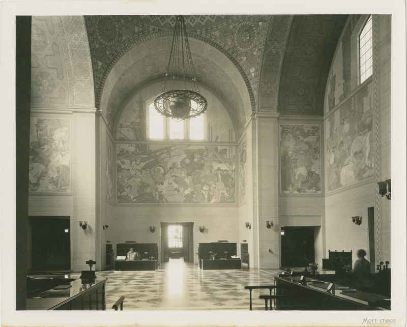 Lucile Lloyd: Rotunda, Los Angeles Central Library (Los Angeles, Calif.)