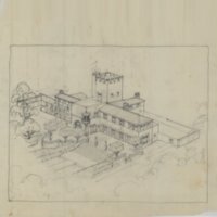 Lutah Maria Riggs: Von Romberg house (Montecito, Calif.) elevations