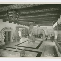 Aztec Hotel: Lobby looking west