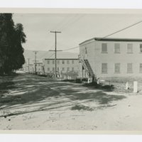 World War II Marine base and future site of the UC Santa Barbara campus: view of barracks