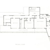 Thomas Mann House: second floor plan