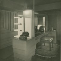 Rudolph Schindler: Barnsall house interiors (Los Angeles, Calif.)