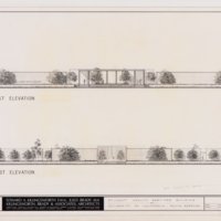 Student Health Center elevations