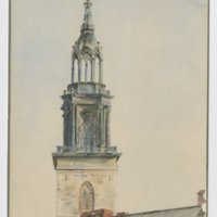 J.R. Davidson: Church Steeple (Posen, Poland)