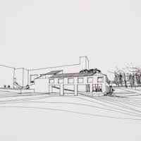 Faculty Club- early sketch